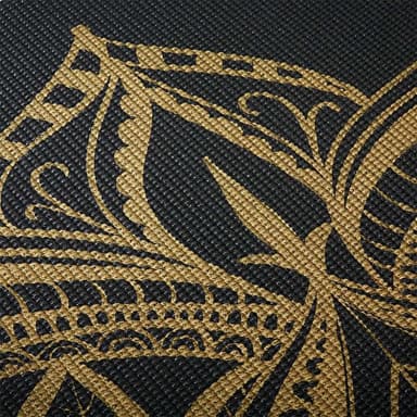 Gaiam Bronze Medallion Yoga Mat 6mm Premium Metallic, Yogamattor