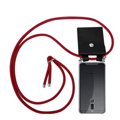 Huawei MATE 10 LITE Skal Fodral Kedja (Röd)