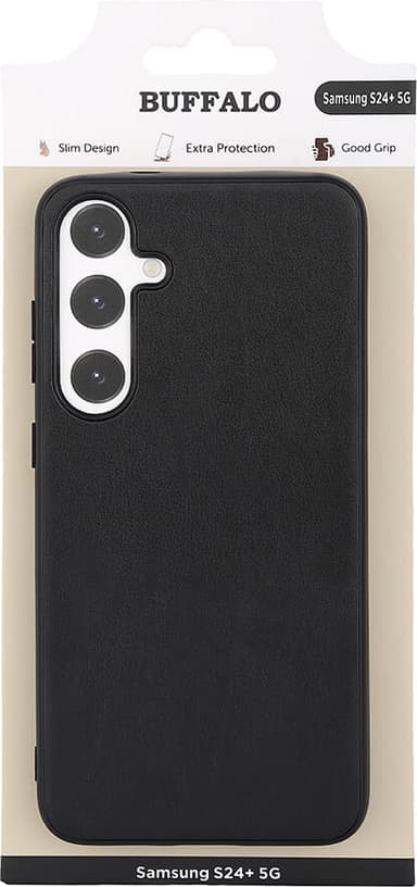 Buffalo Samsung Galaxy S24 Plus fodral (svart)