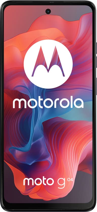 Motorola G04 smartphone 4/64GB (svart)