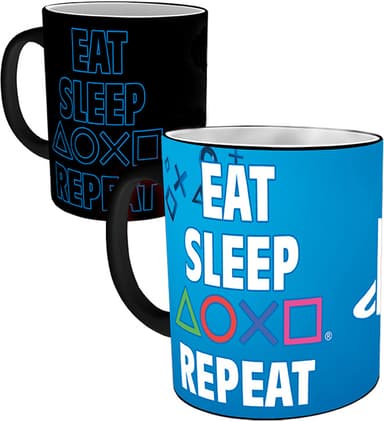 Play PlayStation färgändrande mugg