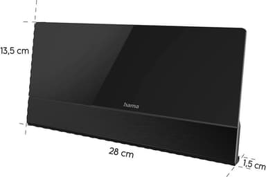 Hama 55 DVB-T/DVB-T2 Flat Active inomhusantenn