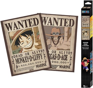 GB eye One Piece Zoro and Sanji två affischer