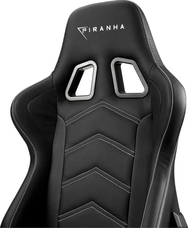 Piranha Attack V2 gamingstol (svart)