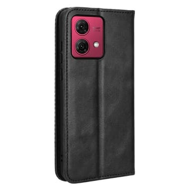 Motorola Moto G84 5G Plånboksfodral Exklusivt Svart