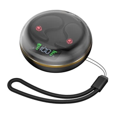 Sömn Hörlurar Bluetooth Headphones In ear att sova med - Svart