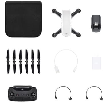 DJI Spark drönare med kontroll DJI Spark drönare med kontroll