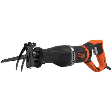 Black & Decker Tiger-/Svärdsåg 750W grenhållare & två sågblad