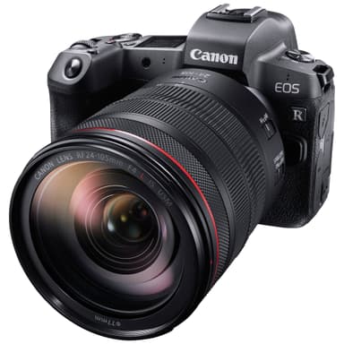 Canon EOS R spegellösa kamera + RF 24-105mm objektiv Canon EOS R spegellösa kamera + RF 24-105mm objektiv