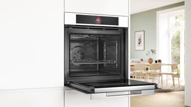 Bosch serie 8 Inbyggnadsugn HBG7721W1S (Vit)