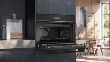 Siemens IQ700 Kompaktugn med mikro CM724G1B1 (svart)