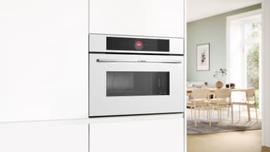 Bosch Serie 8 Kompaktugn med mikro CMG7241W1 (Vit)