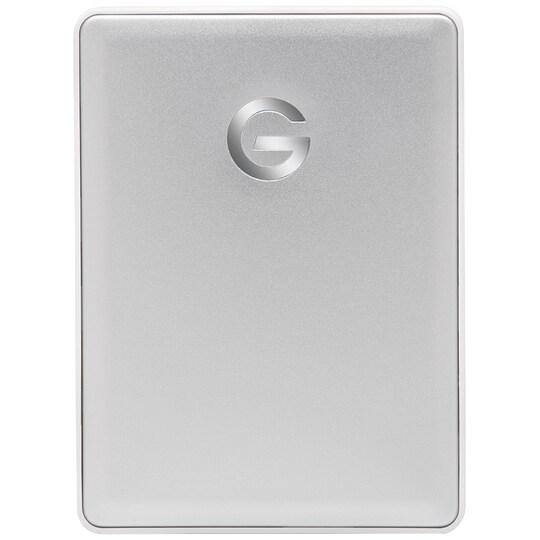 G-Drive Mobile USB-C portabel hårddisk 1 TB (silver)