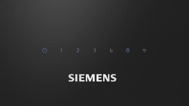 Siemens IQ300 Vägghängd Köksfläkt LC87KFN60 (svart 80 cm)