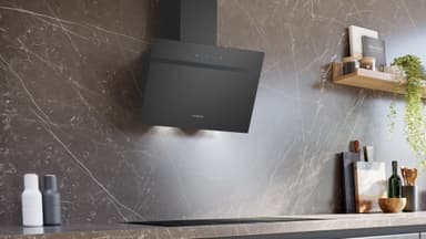Siemens IQ300 Vägghängd Köksfläkt LC65KDK60 (svart 60 cm)