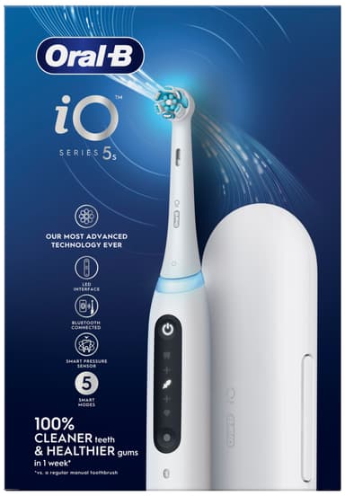 Oral-B iO 5s eltandborste 414926 (quite white)