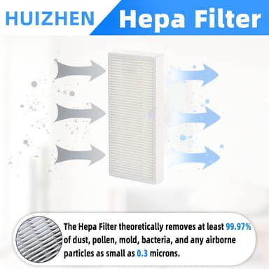 HUIZHEN reservdelar Set med 8 delar Replacement parts compatible with