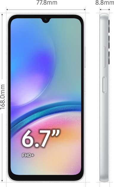 Samsung Galaxy A05s smartphone 4/128GB (silver)