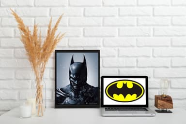 Batman Arkham 3D linsformad affisch