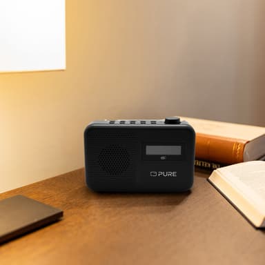 Pure Elan One2 fickradio (svart)