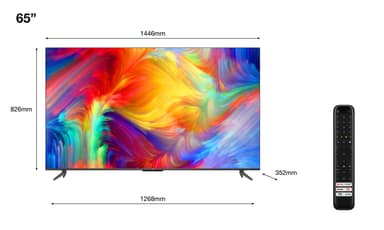 TCL 65" P830 4K LED Smart TV (2022)