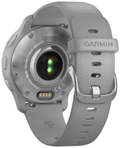 Garmin Venu 2 Plus AMOLED smartwatch (pulvergrå)