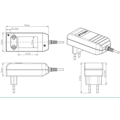 LED-skrivbordsbelysning Paulmann FlexBar 78912 N/A Max.