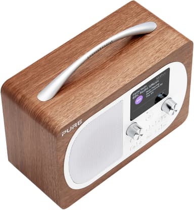 Pure Evoke H4 DAB+/FM-radio (valnöt)