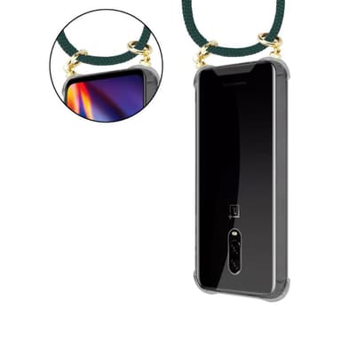 OnePlus 6T Skal Fodral Kedja (Grön)