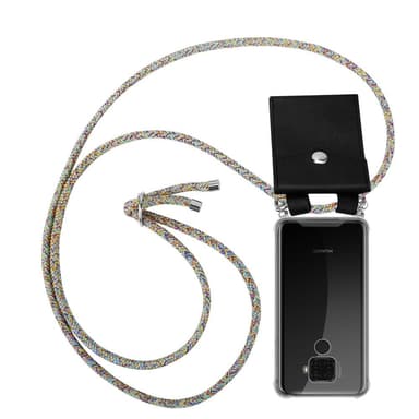 Huawei MATE 30 LITE Skal Fodral Kedja (Gul)