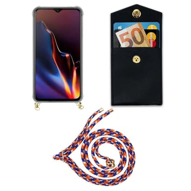 OnePlus 6T Skal Fodral Kedja (Blå)