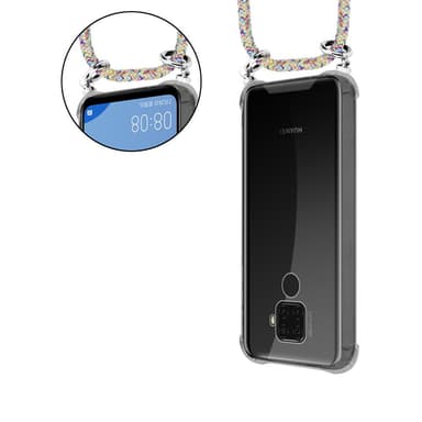 Huawei MATE 30 LITE Skal Fodral Kedja (Gul)