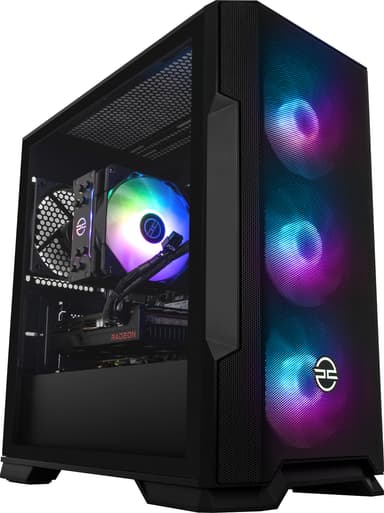 PCSpecialist Core 510 R5-5/16/1000/RX7600 stationär dator för gaming