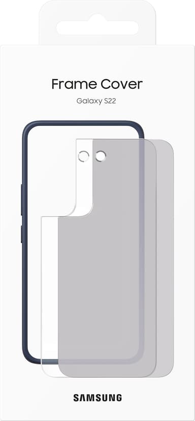 Samsung S22 ramfodral (vitt)