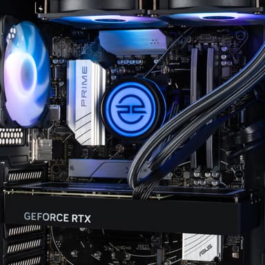 PCSpecialist Prime 350 R7-7X/16/1000/4070 Super stationär dator för gaming