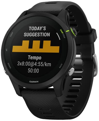 Garmin Forerunner 255 Music Sportklocka (svart)