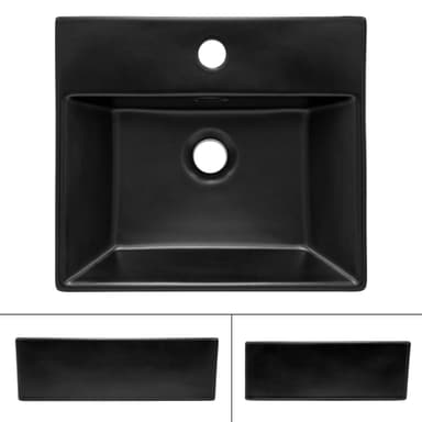 Keramiskt handfat för handfat med bänkskiva 415 x 360 mm