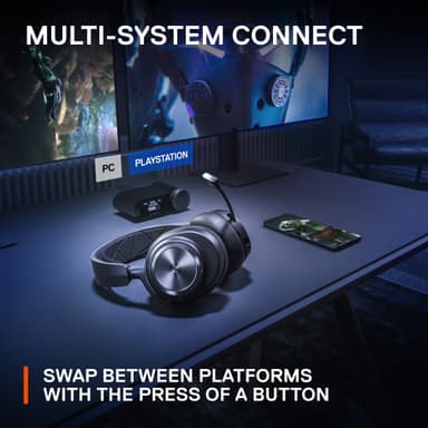 SteelSeries Arctis Nova Pro trådlöst gaming headset (för PS5, svart)