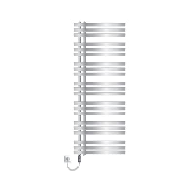 Badrumsradiator Iron EM med värmeelement 1200W 600x1600 mm Krom