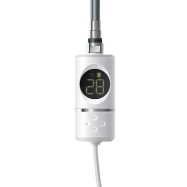 ML-Design Värmeelement 900W Vit med termostat och LCD-display