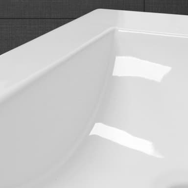 ML-Design keramisk diskho Vit 54,5x16x41,5cm
