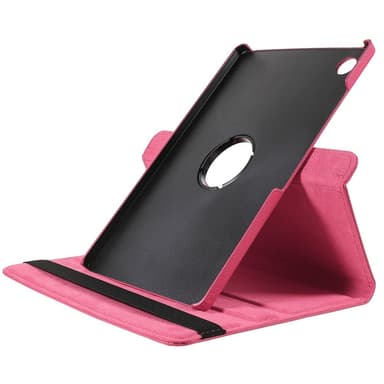SKALO Samsung Tab A9+ 360 Litchi Fodral - Cerise
