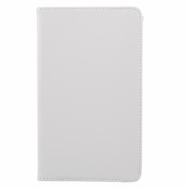 SKALO Samsung Tab A9 360 Litchi Fodral - Vit