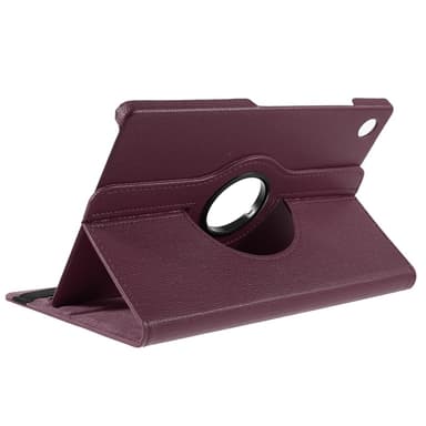 SKALO Samsung Tab A9+ 360 Litchi Fodral - Lila