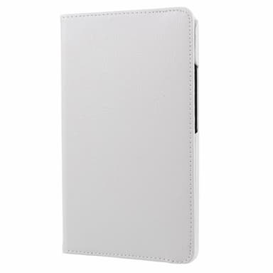 SKALO Samsung Tab A9 360 Litchi Fodral - Vit