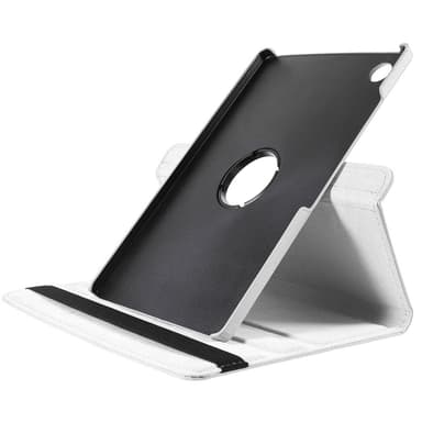 SKALO Samsung Tab A9+ 360 Litchi Fodral - Vit