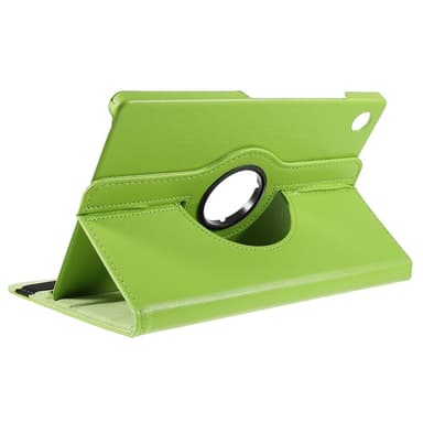SKALO Samsung Tab A9+ 360 Litchi Fodral - Grön