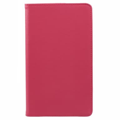 SKALO Samsung Tab A9 360 Litchi Fodral - Cerise