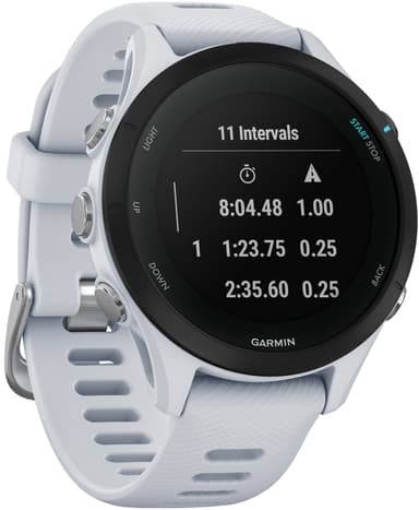 Garmin Forerunner 255S Music Sportklocka (vit)