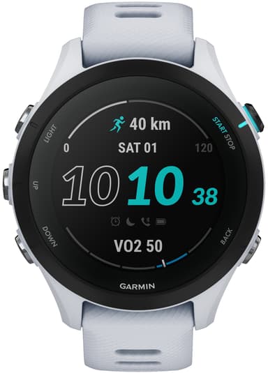 Garmin Forerunner 255S Music Sportklocka (vit)
